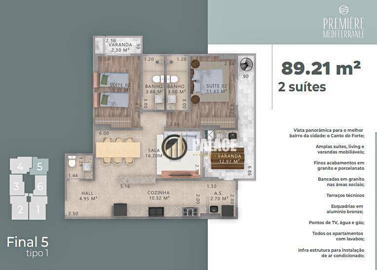 Apartamento à venda com 3 quartos, 152m² - Foto 45