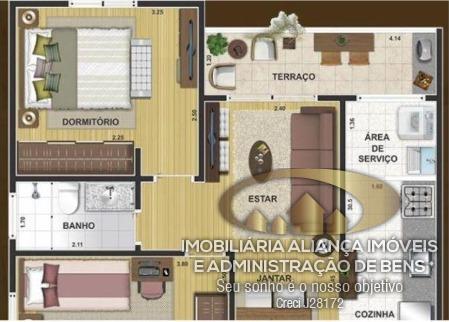 Apartamento à venda, 52m² - Foto 2