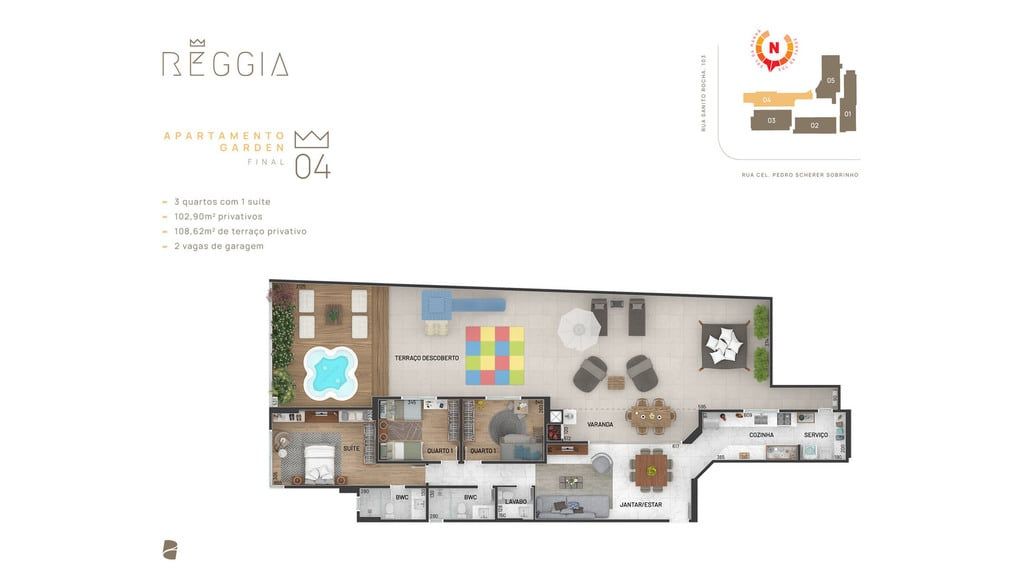 Apartamento à venda com 3 quartos, 102m² - Foto 43