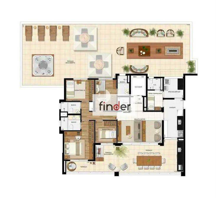 Apartamento à venda com 3 quartos, 135m² - Foto 39