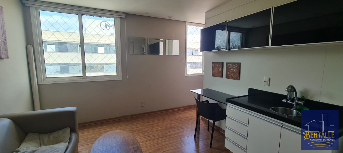 Apartamento à venda com 1 quarto, 45m² - Foto 2