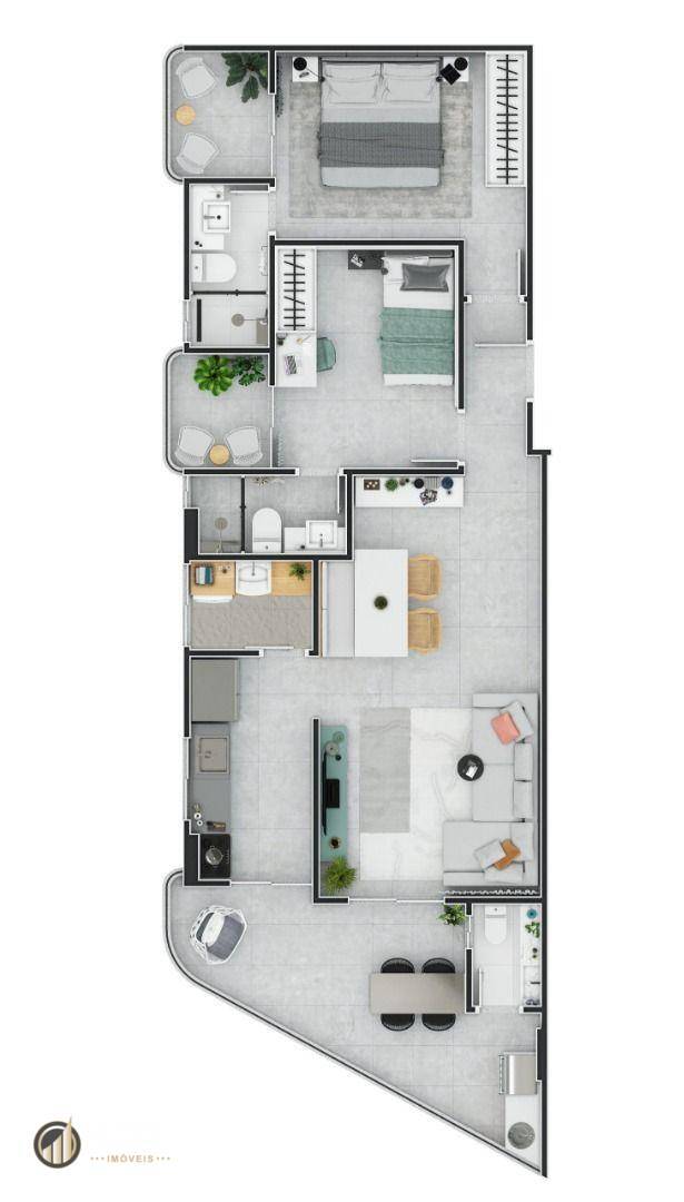 Apartamento à venda com 2 quartos, 67m² - Foto 32