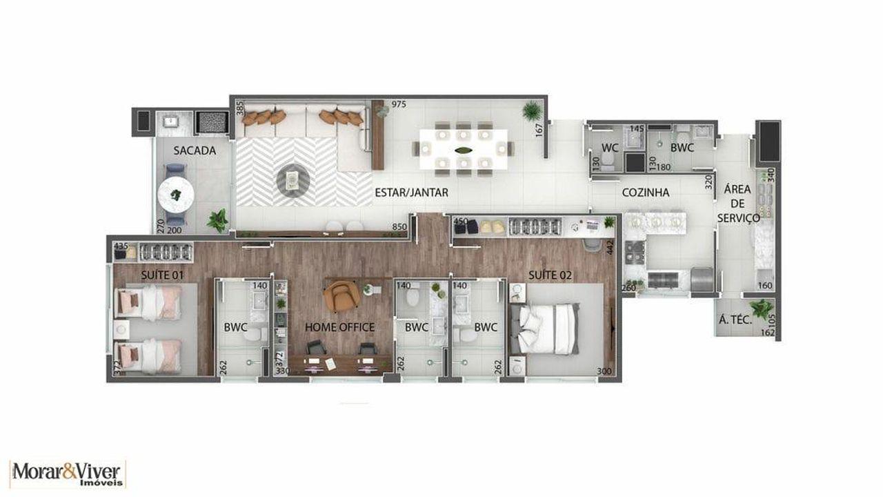 Cobertura à venda com 3 quartos, 250m² - Foto 16