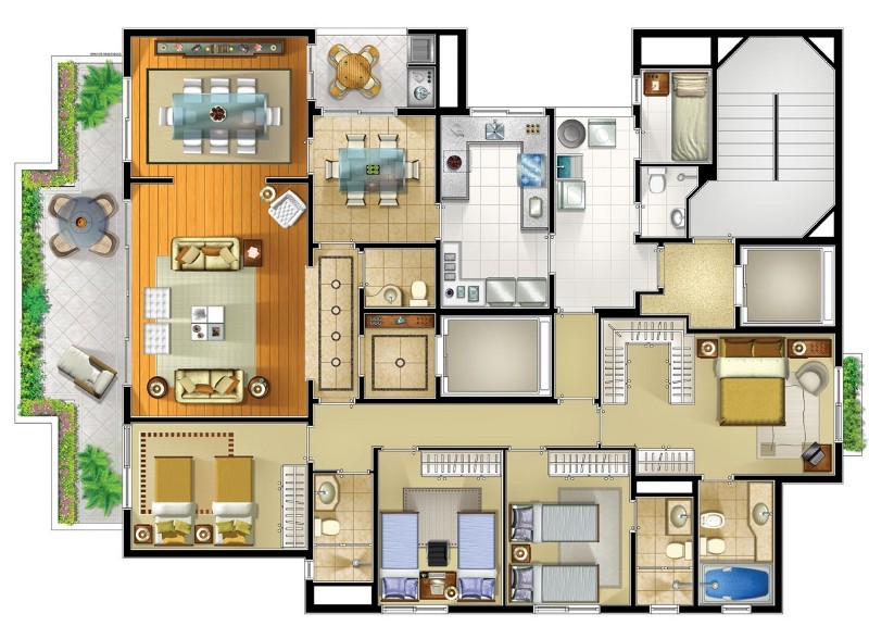 Apartamento à venda com 4 quartos, 173m² - Foto 6