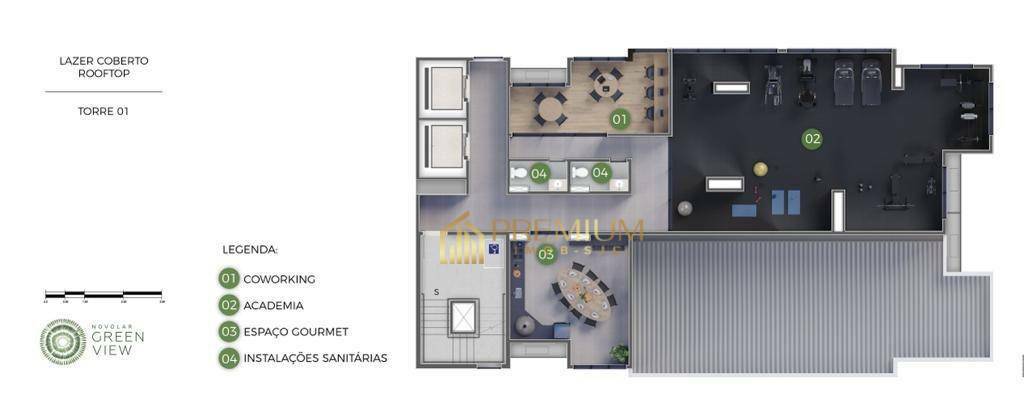 Apartamento à venda com 2 quartos, 54m² - Foto 5