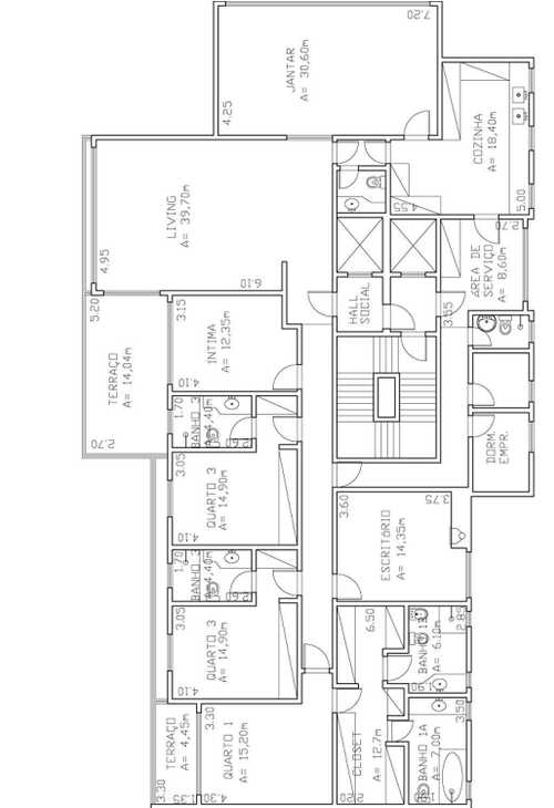 Apartamento à venda com 4 quartos, 335m² - Foto 6