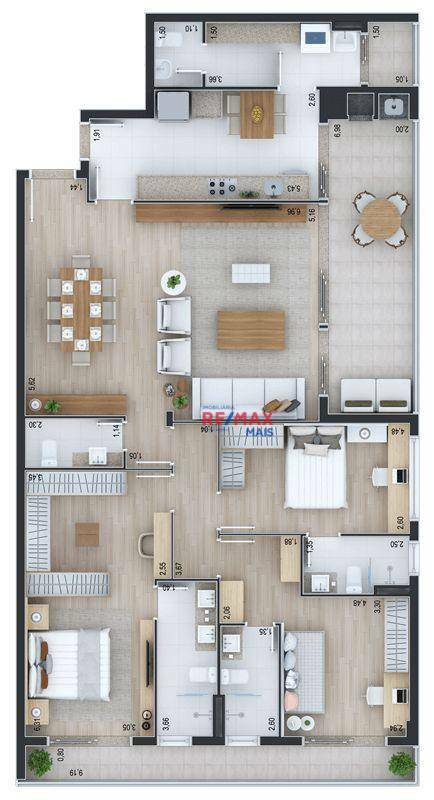 Apartamento à venda com 3 quartos, 143m² - Foto 38