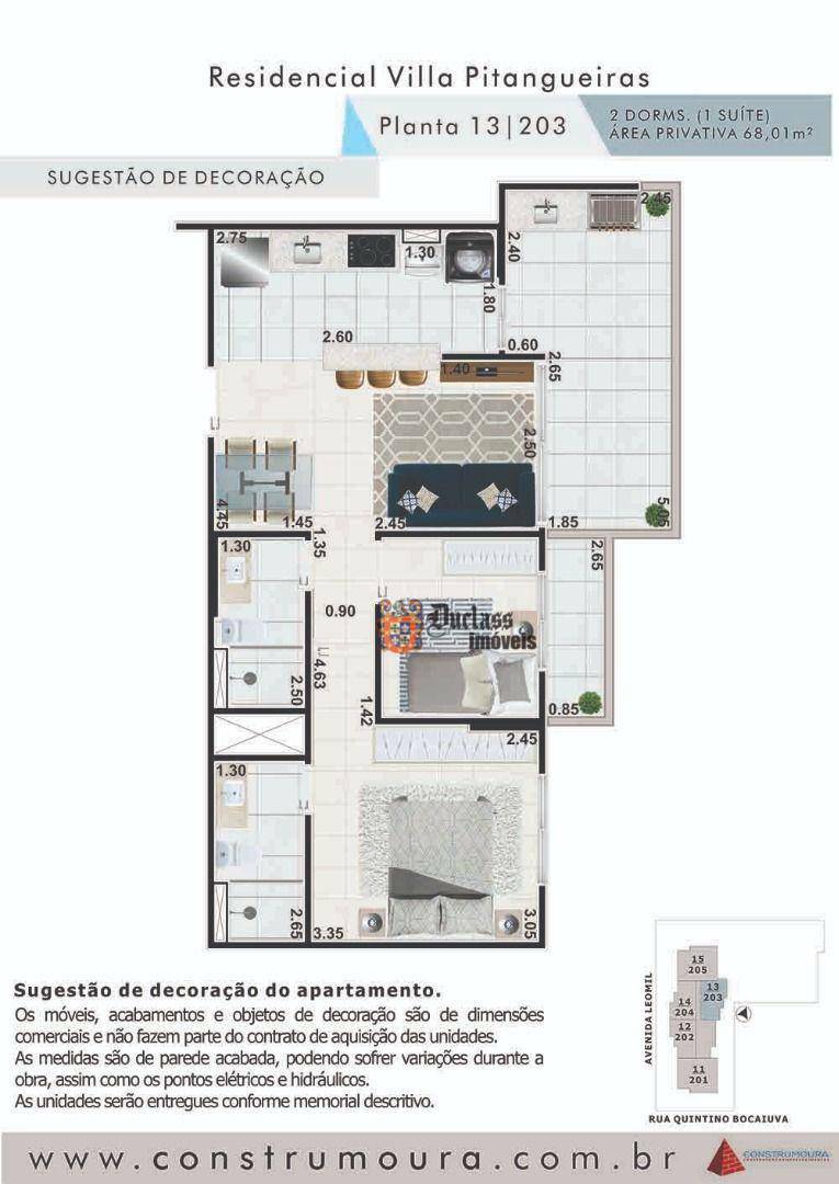 Apartamento à venda com 2 quartos, 68m² - Foto 15