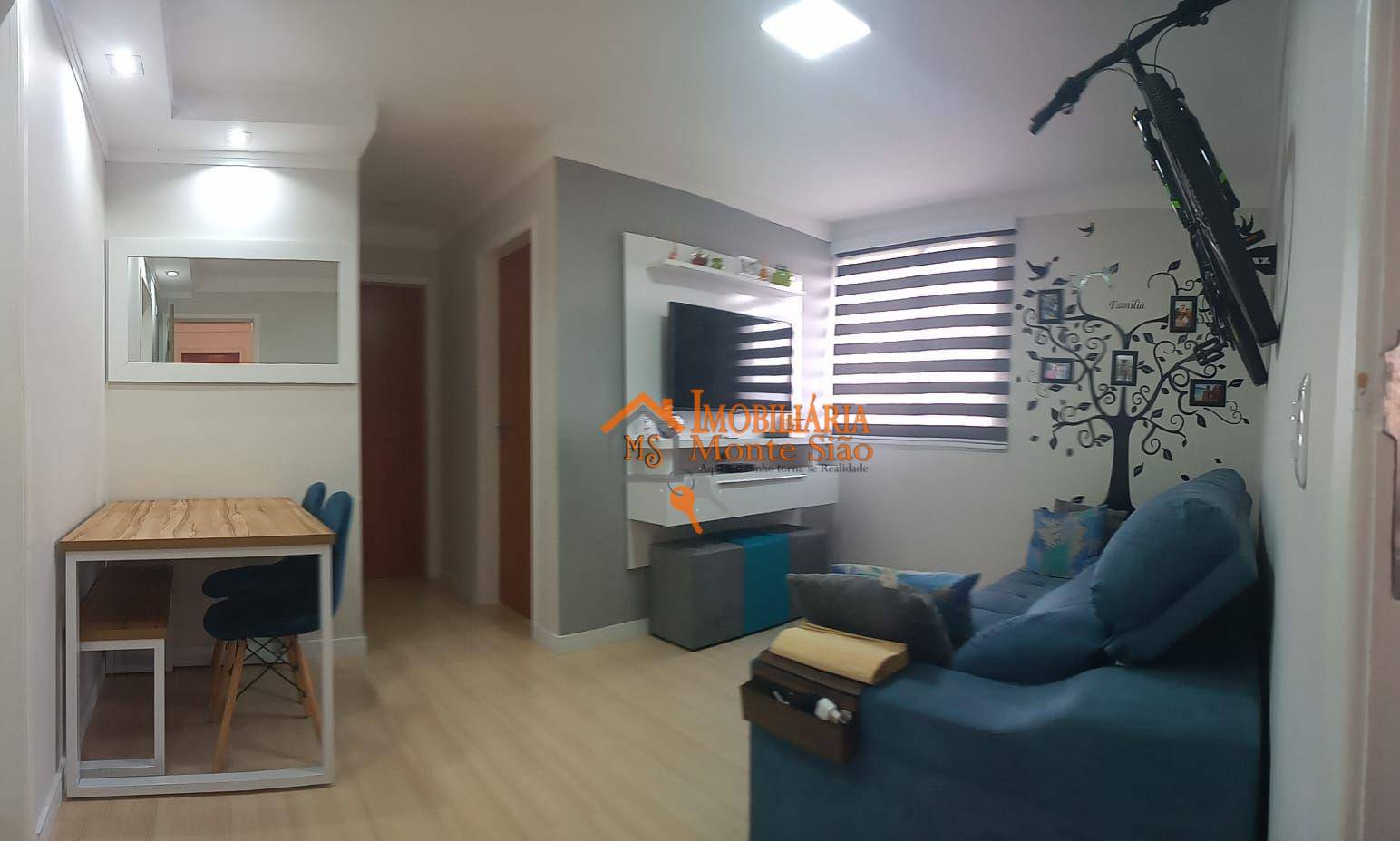 Apartamento à venda com 2 quartos, 44m² - Foto 3