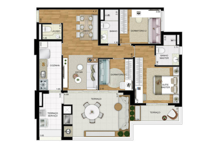 Apartamento à venda com 2 quartos, 68m² - Foto 15