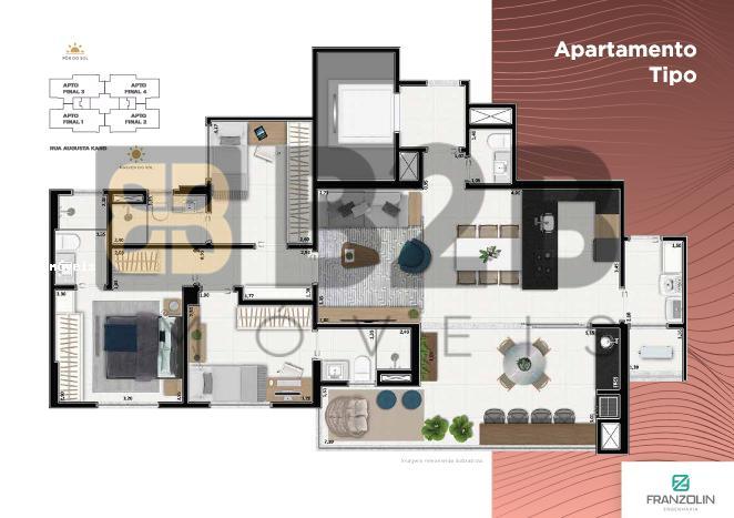 Apartamento à venda com 3 quartos, 109m² - Foto 25