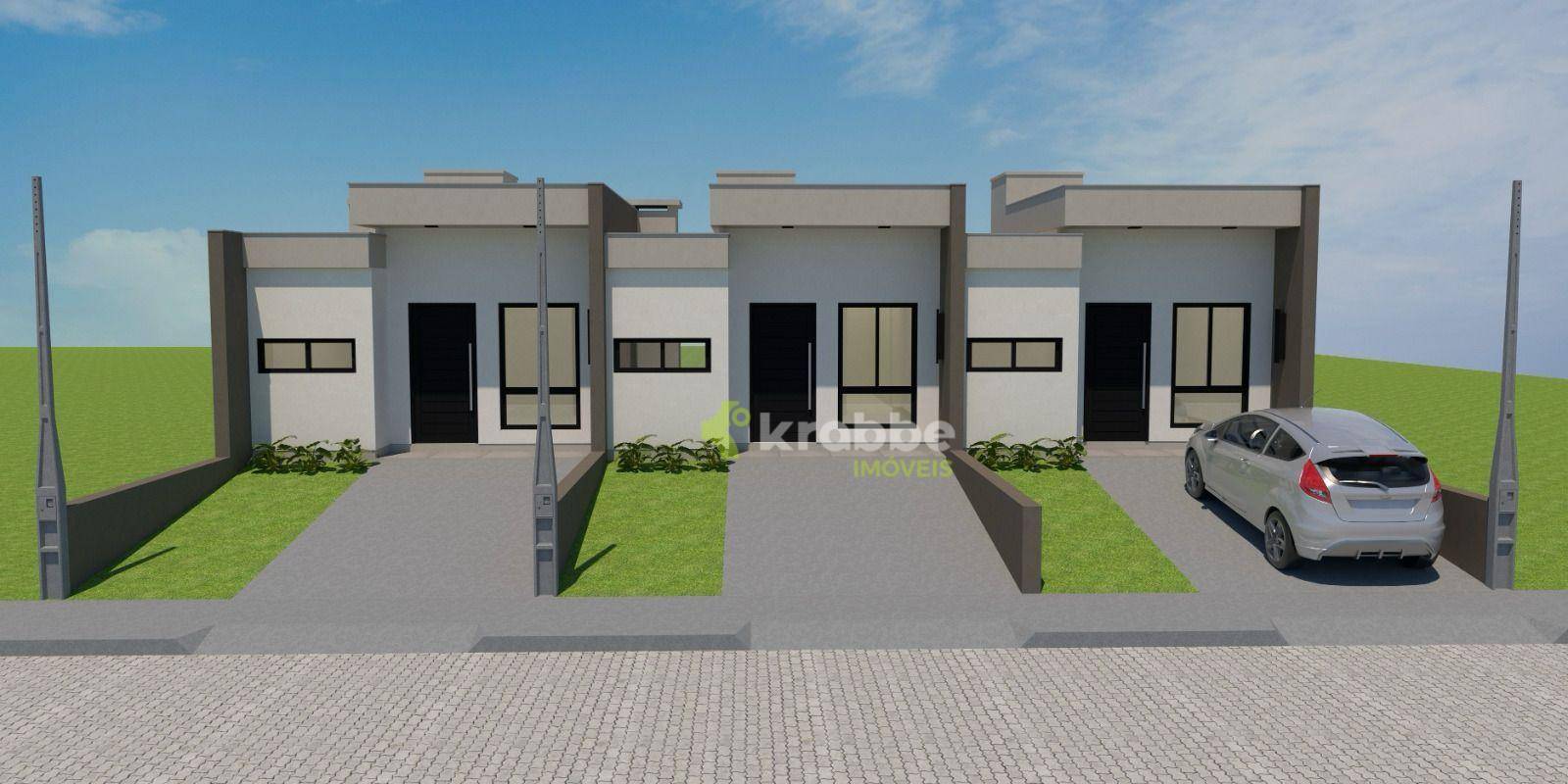 Casa, 2 quartos, 59 m² - Foto 1