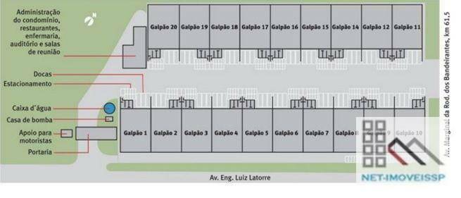 Depósito-Galpão-Armazém à venda, 1438m² - Foto 7