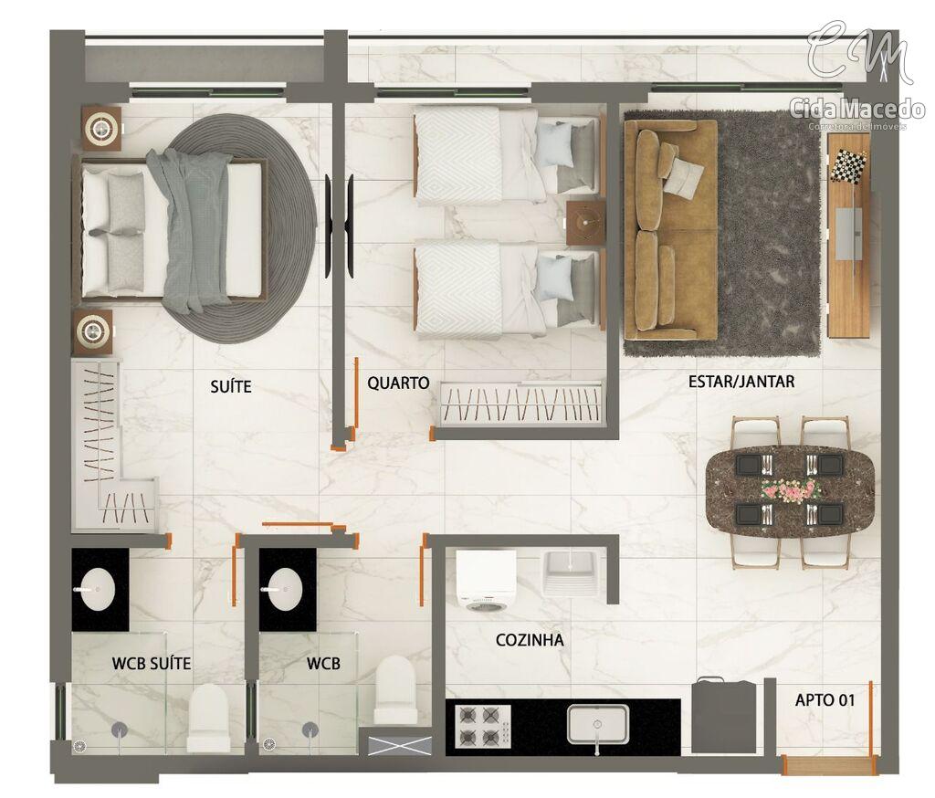 Apartamento à venda com 2 quartos, 97m² - Foto 18