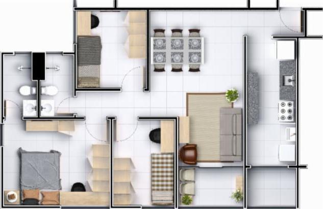 Apartamento à venda com 3 quartos, 79m² - Foto 5