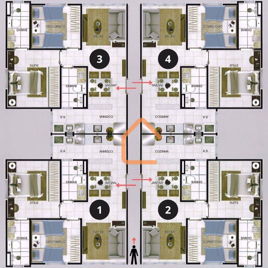 Apartamento à venda com 2 quartos, 60m² - Foto 17