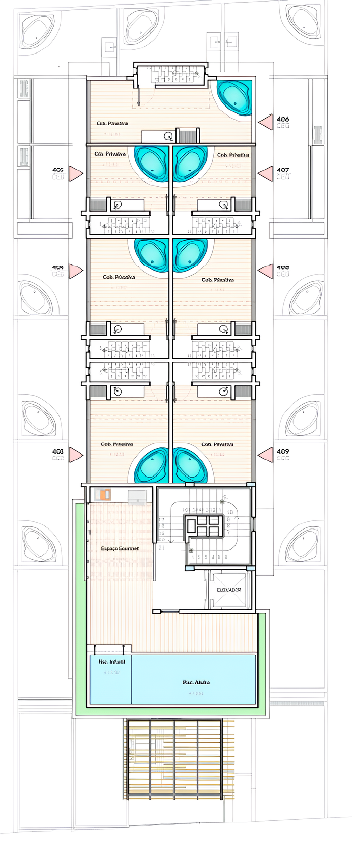 Apartamento à venda com 1 quarto, 26m² - Foto 10