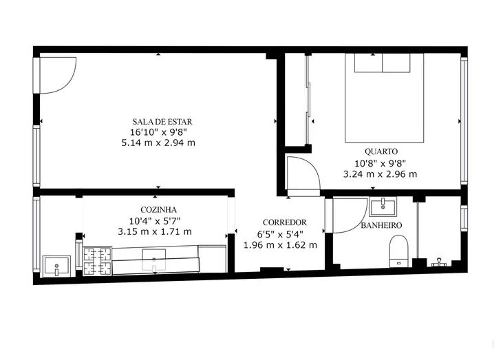 Apartamento à venda com 1 quarto, 48m² - Foto 25