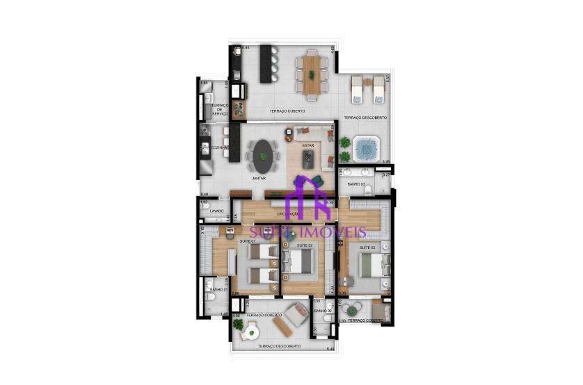 Apartamento à venda com 1 quarto, 41m² - Foto 21