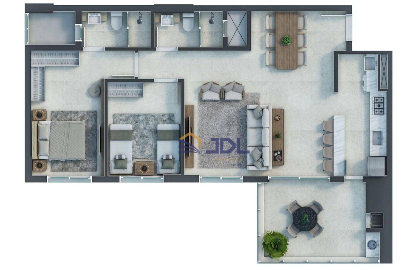 Apartamento à venda com 2 quartos, 77m² - Foto 28