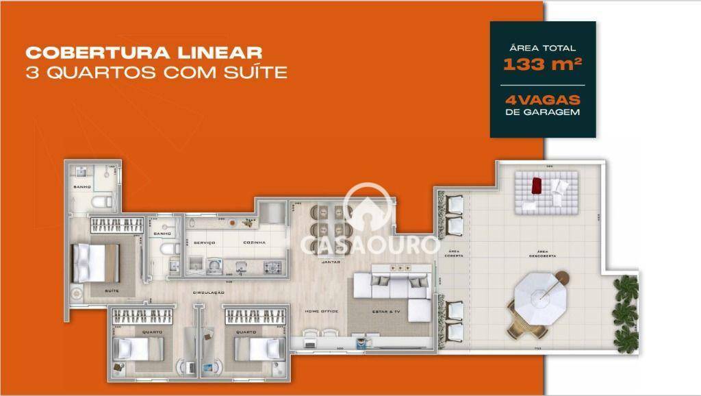 Cobertura à venda com 3 quartos, 134m² - Foto 27