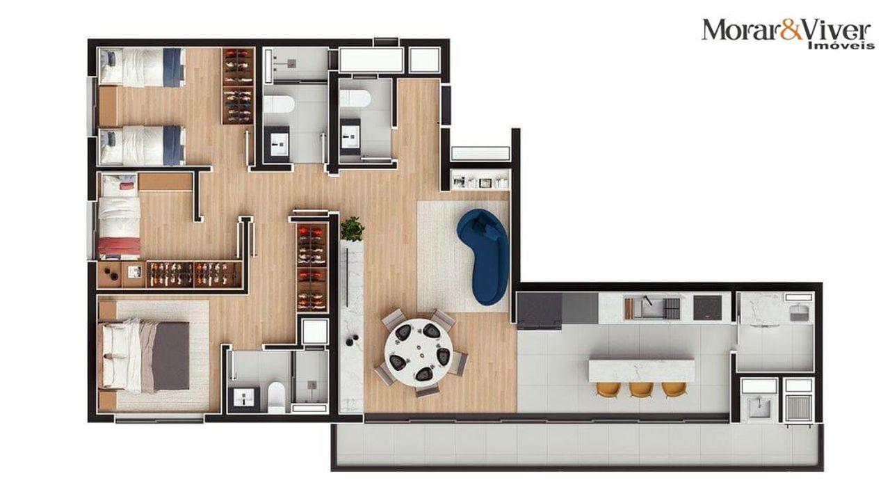 Apartamento à venda com 3 quartos, 91m² - Foto 23