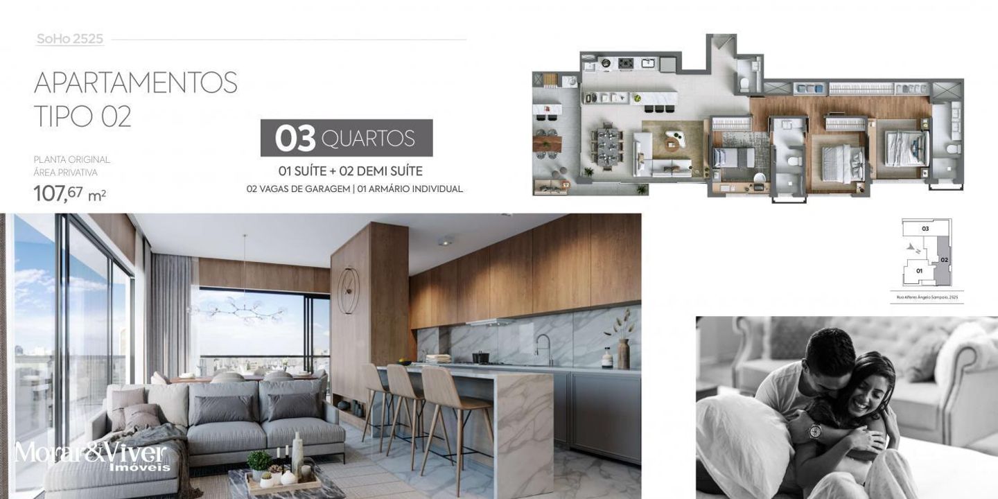 Apartamento à venda com 3 quartos, 107m² - Foto 30