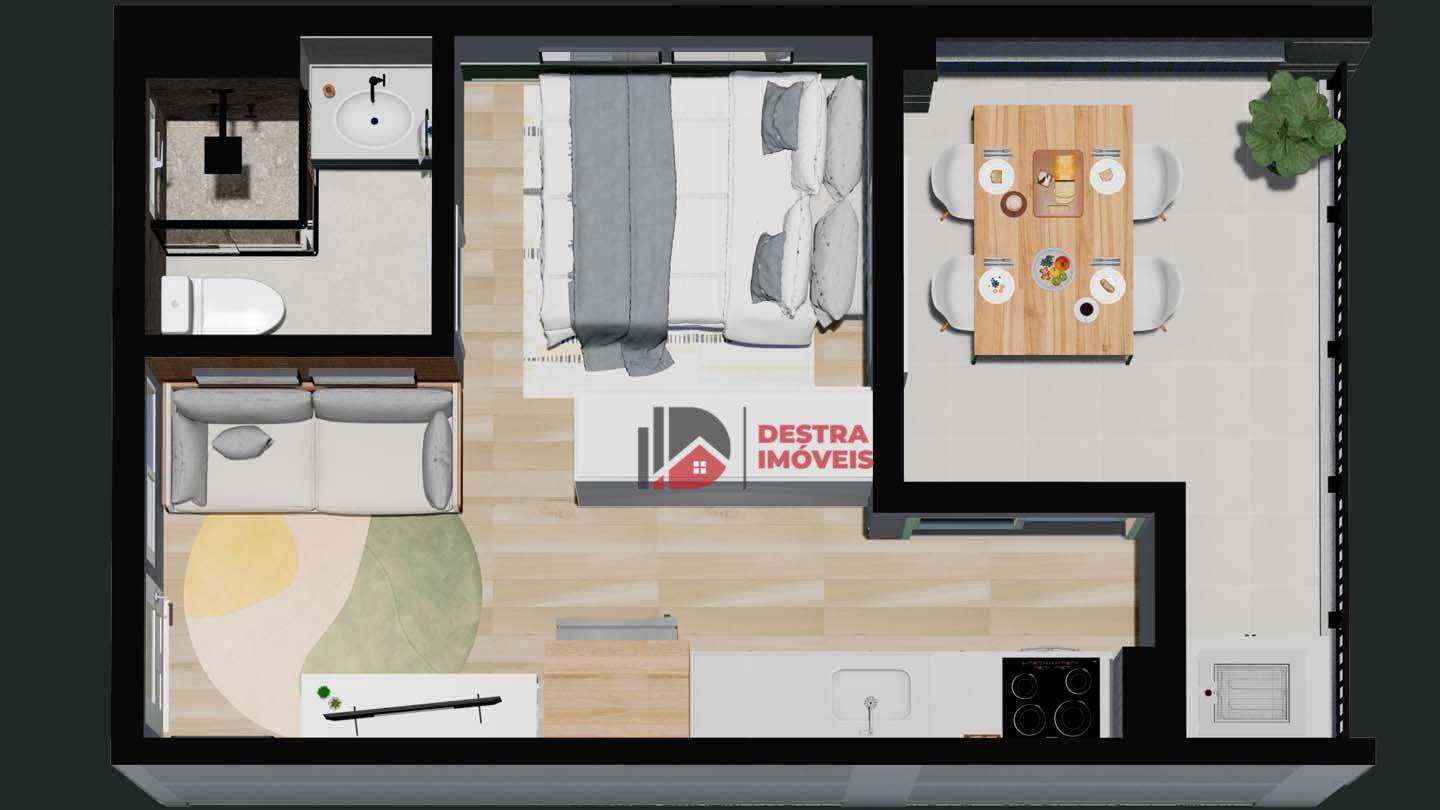 Apartamento à venda com 1 quarto, 39m² - Foto 18