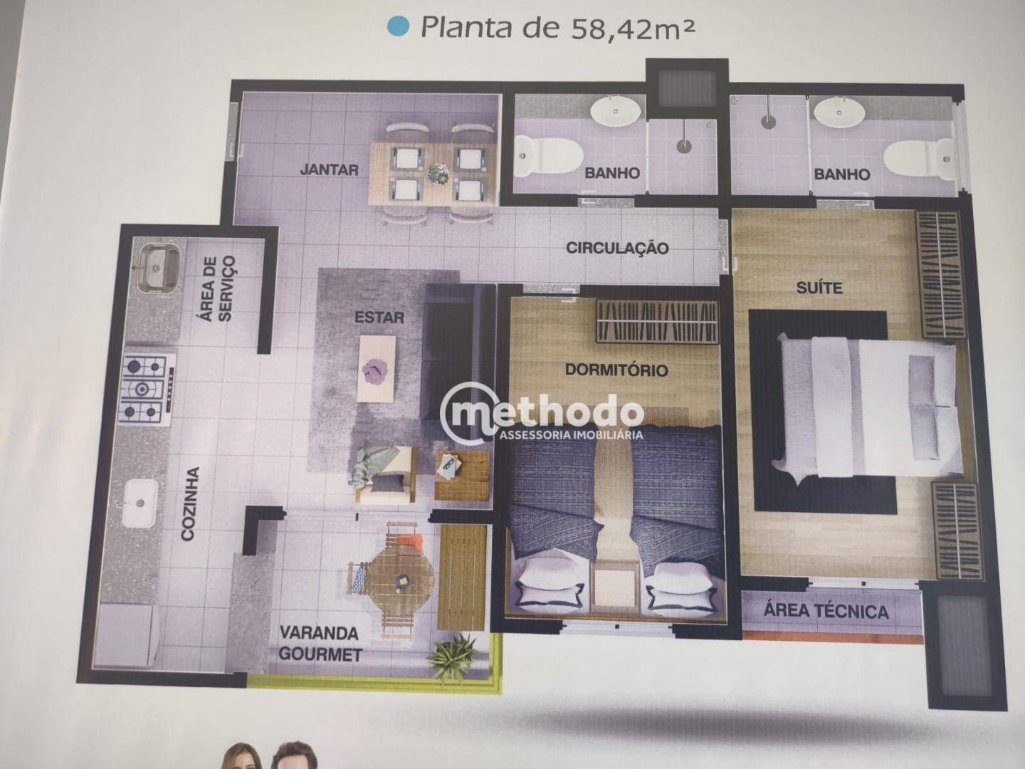 Apartamento à venda com 2 quartos, 57m² - Foto 24