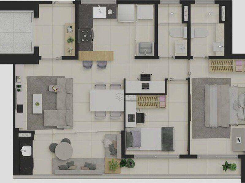 Apartamento à venda com 2 quartos, 69m² - Foto 46