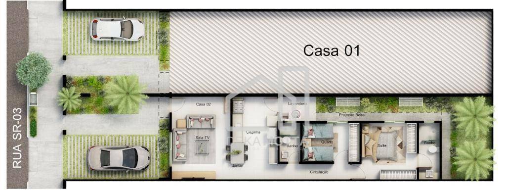 Casa de Condomínio à venda com 2 quartos, 70m² - Foto 24