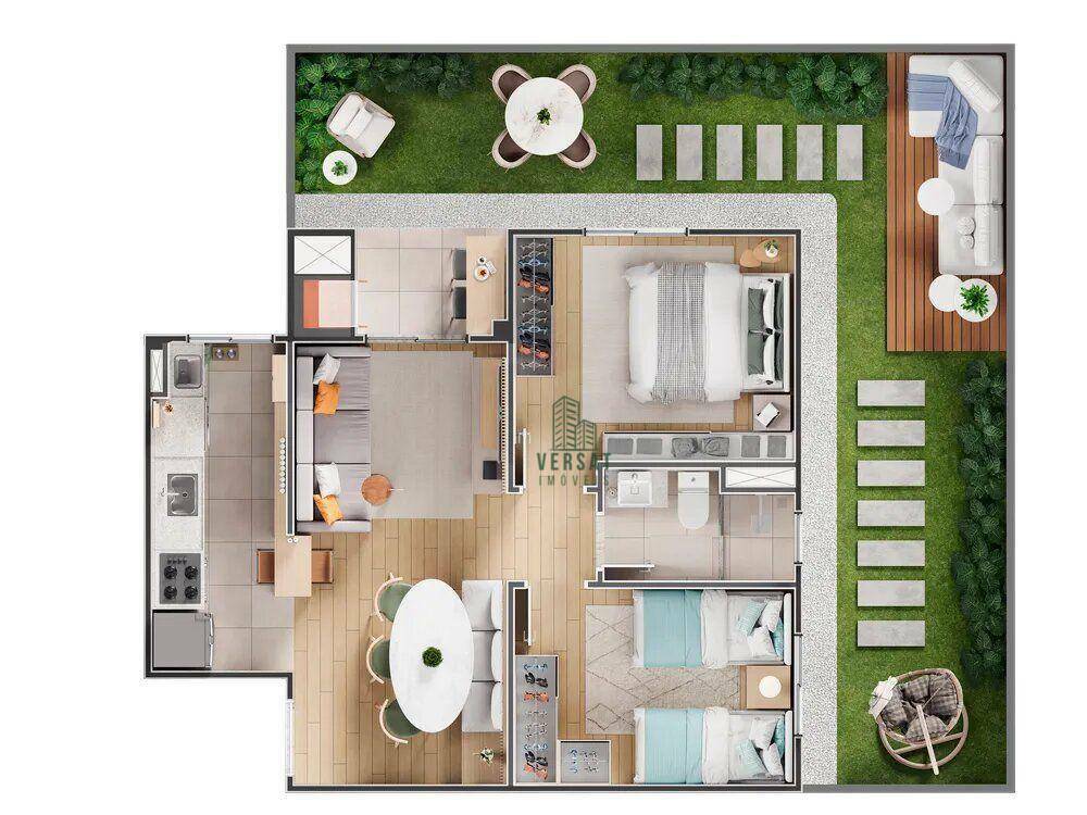 Apartamento à venda com 2 quartos, 46m² - Foto 10