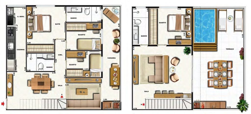 Apartamento à venda com 3 quartos, 66m² - Foto 50