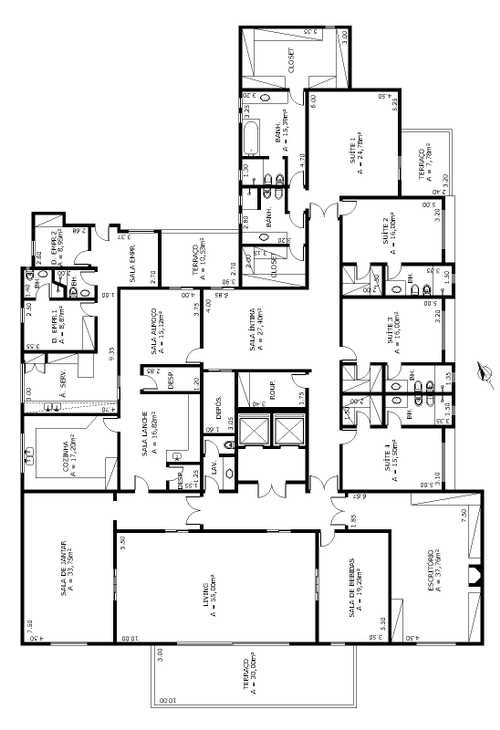 Apartamento à venda com 4 quartos, 635m² - Foto 2