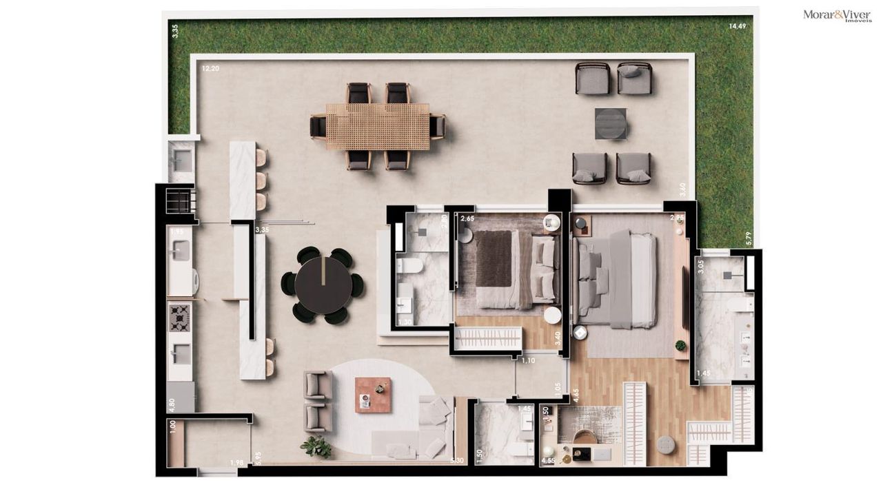 Apartamento à venda com 3 quartos, 115m² - Foto 33