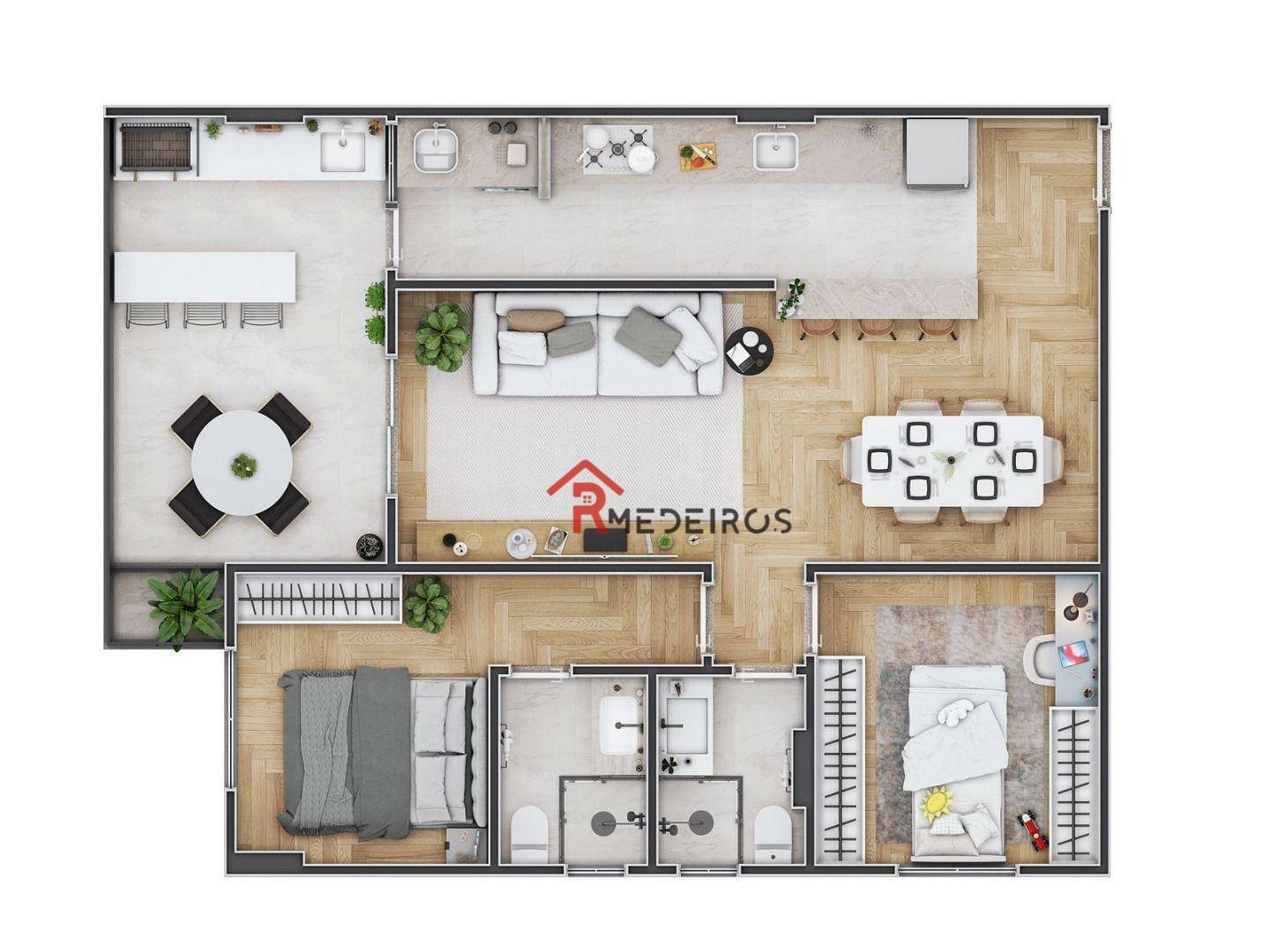 Apartamento à venda com 2 quartos, 73m² - Foto 34