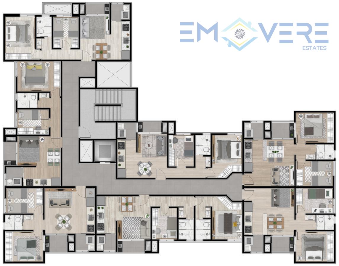 Apartamento à venda com 2 quartos, 43m² - Foto 40