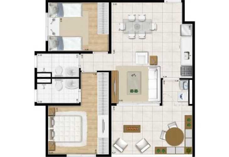 Apartamento à venda com 2 quartos, 93m² - Foto 11