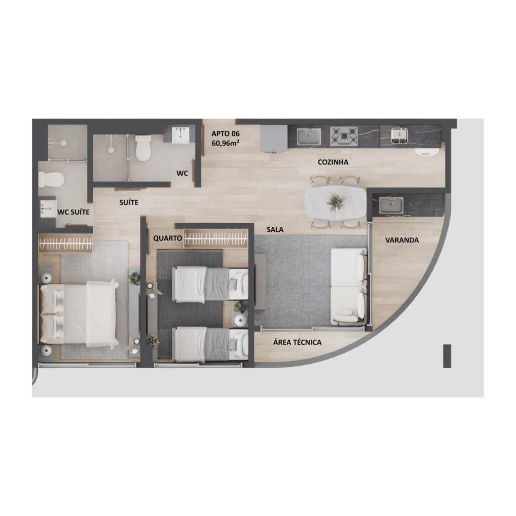 Apartamento à venda com 2 quartos, 46m² - Foto 22