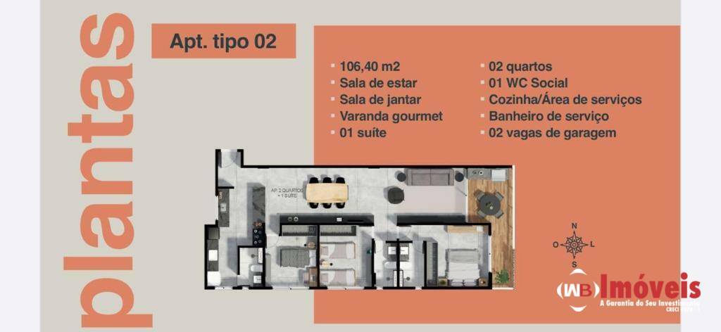 Apartamento à venda com 3 quartos, 106m² - Foto 23