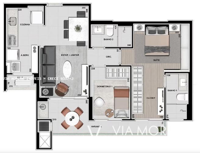 Apartamento à venda com 2 quartos - Foto 31