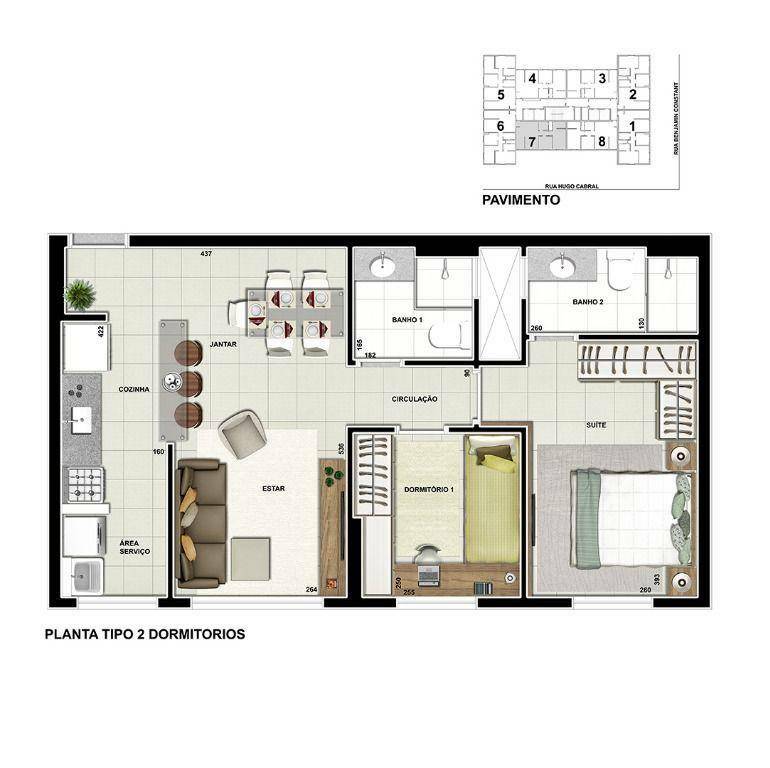 Apartamento à venda com 3 quartos, 117m² - Foto 21