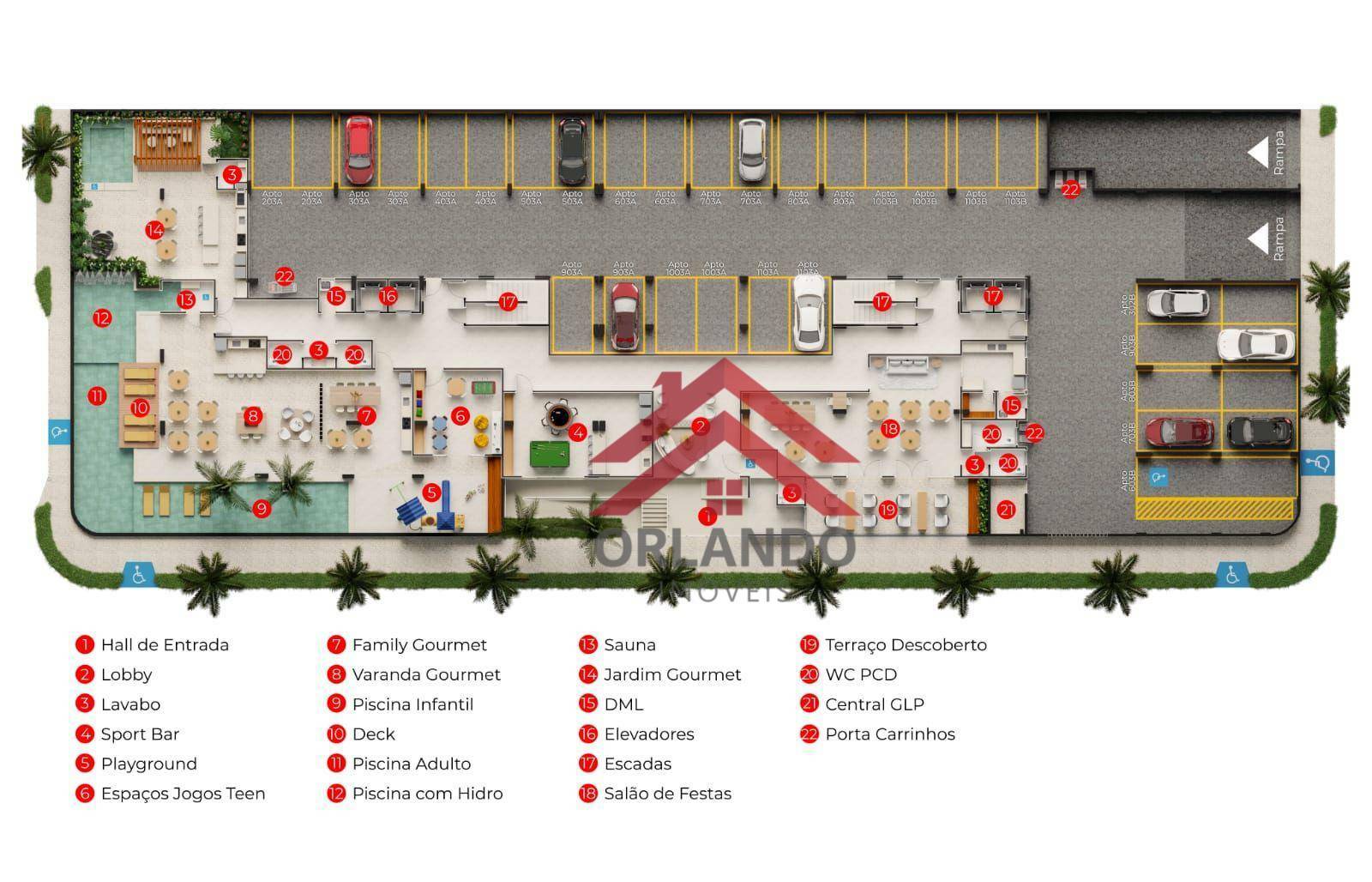 Apartamento à venda com 3 quartos, 100m² - Foto 2