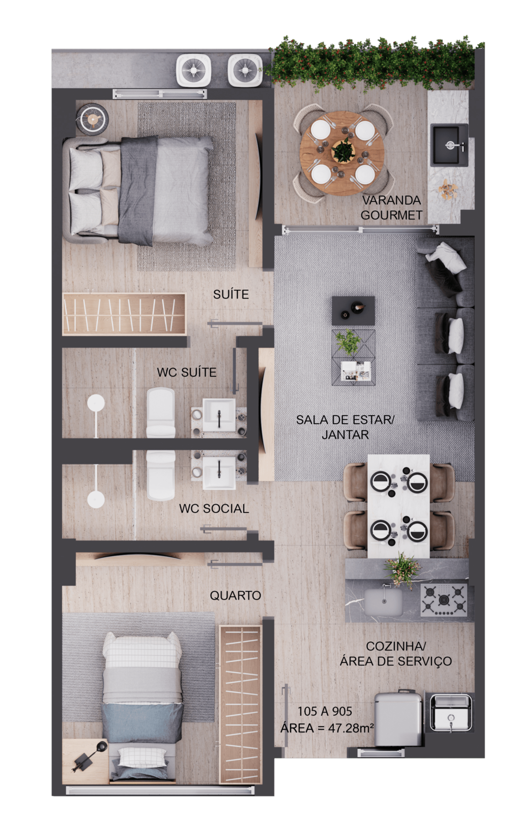 Apartamento à venda com 2 quartos, 5877m² - Foto 27