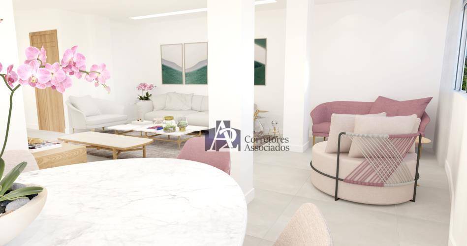 Apartamento à venda com 3 quartos, 140m² - Foto 3