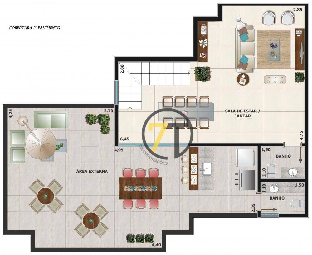 Apartamento à venda com 2 quartos, 58m² - Foto 19