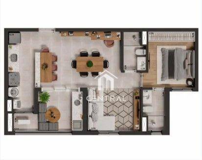 Apartamento, 2 quartos, 67 m² - Foto 3