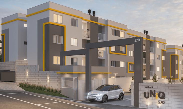 Apartamento à venda com 2 quartos, 57m² - Foto 1