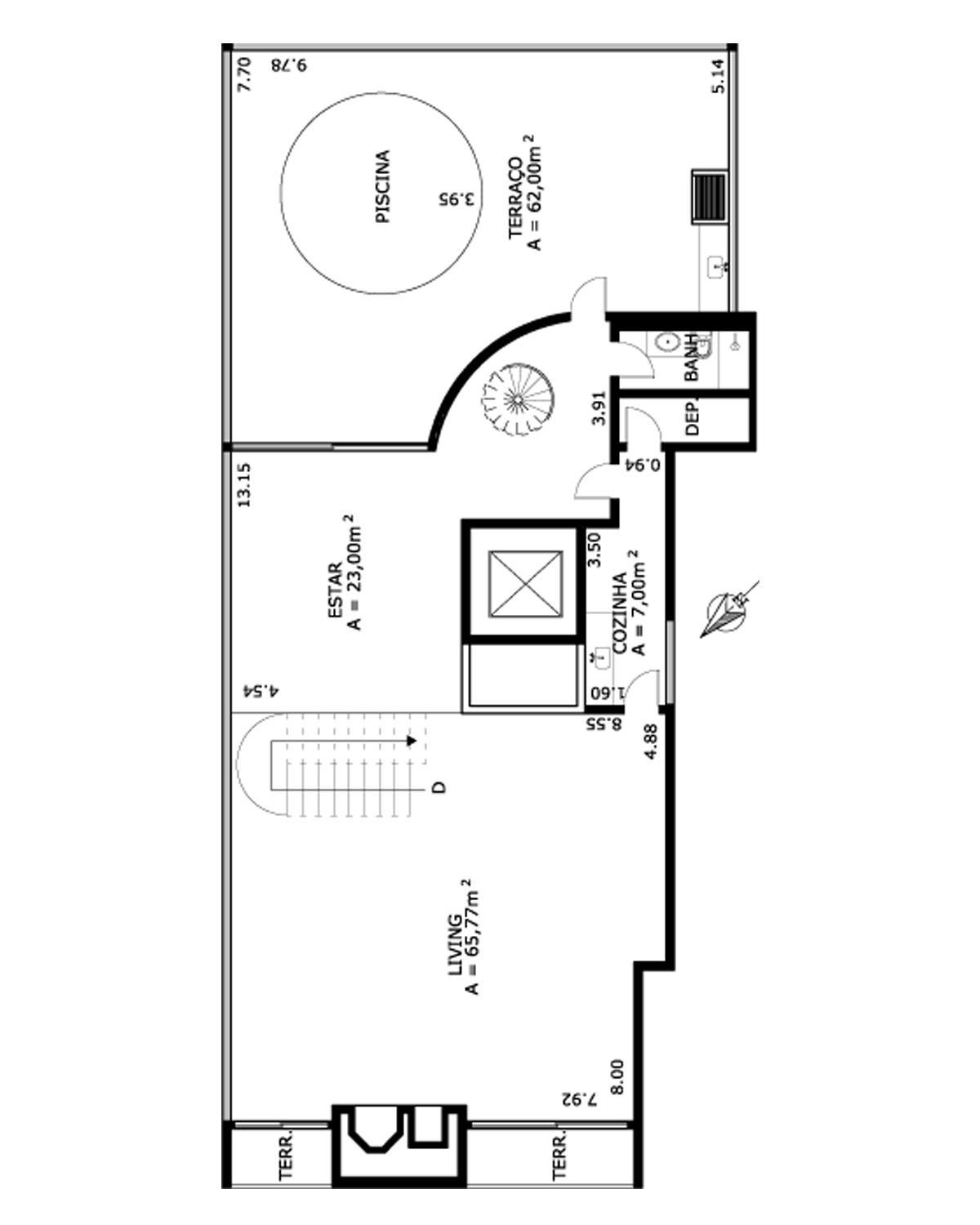 Apartamento à venda com 4 quartos, 210m² - Foto 4