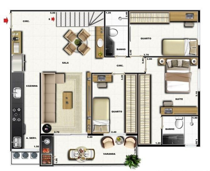 Apartamento à venda com 3 quartos, 82m² - Foto 31